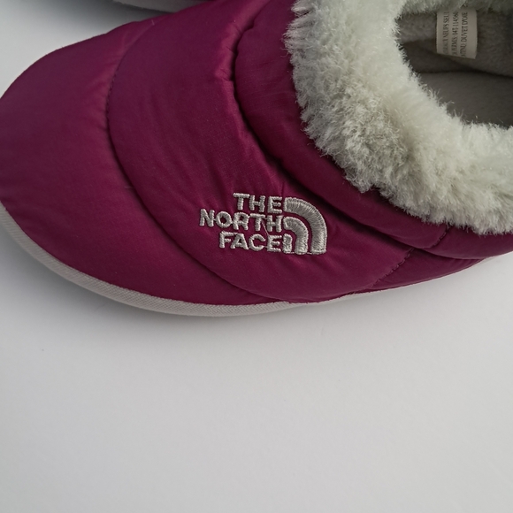 The North Face Pink Slippers Girls M US 2-3.5 - Picture 7 of 7